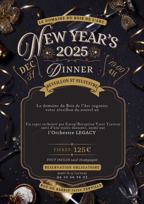 Repas de la Saint-Sylvestre 2025