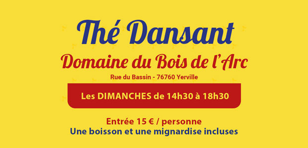 Thés dansants d'octobre à décembre 2025